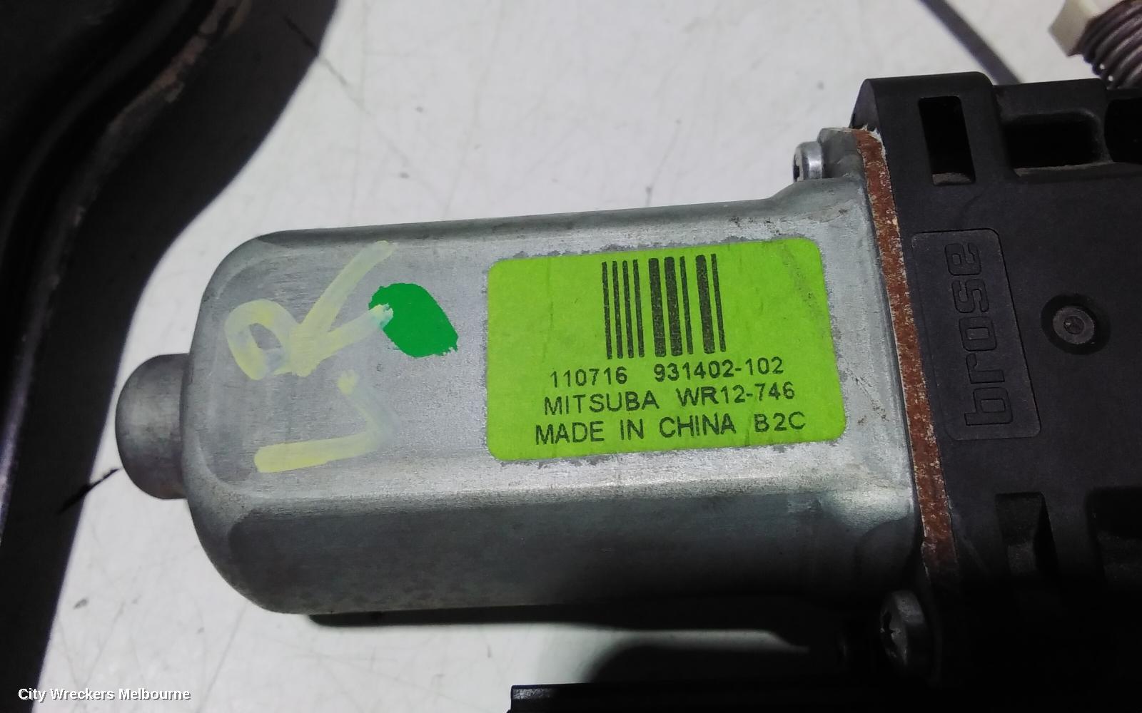 JEEP GRANDCHEROKEE LEFT REAR WND REG/MOTOR, WK, 10/2010 - 02/2022 - Image 3