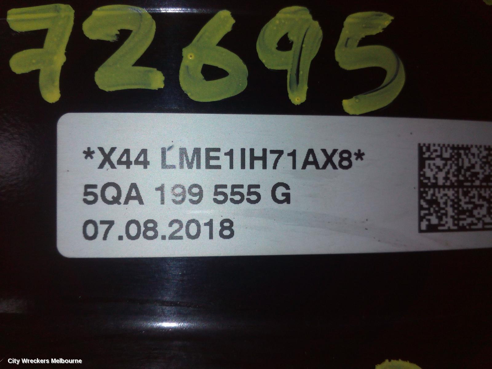 VOLKSWAGEN TIGUAN MOUNT, 5NA, 06/2016 - 02/2024 - Image 1