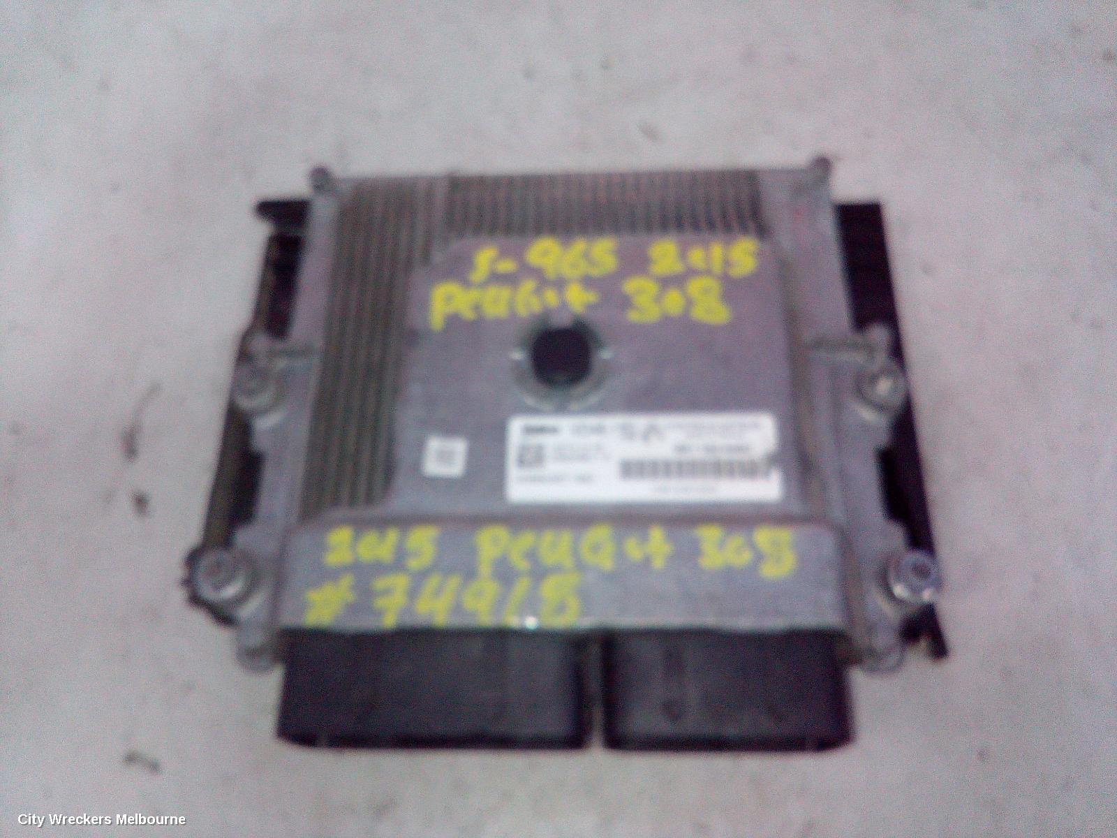 PEUGEOT 308 ECU, ENGINE ECU, 1.2, PETROL, ECU ONLY, T9, 10/2014 ONWARDS - Image 2