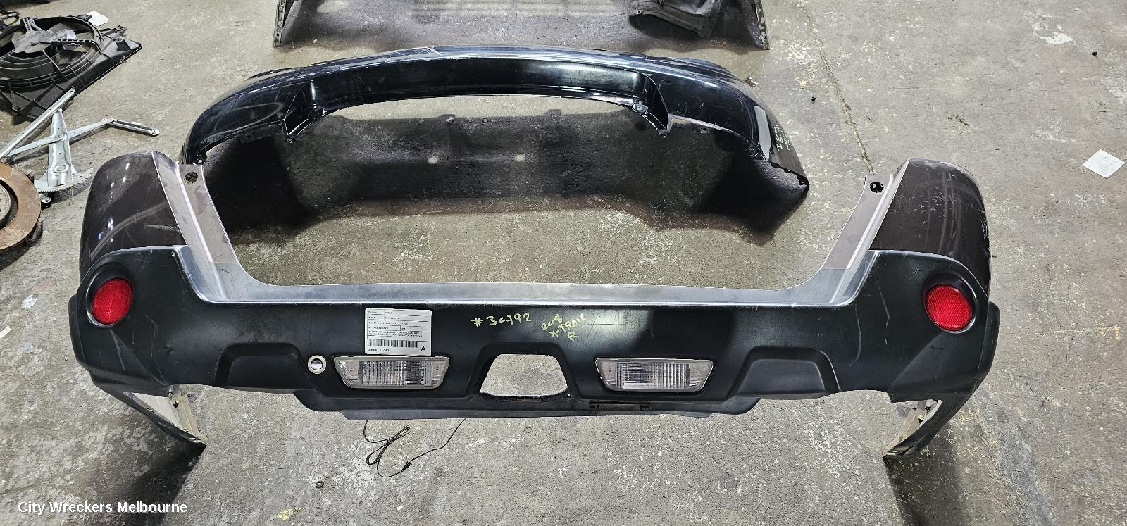 NISSAN XTRAIL REAR BUMPER, T31, NON PARK SENSOR TYPE, 10/2007 - 12/2013 - Image 2