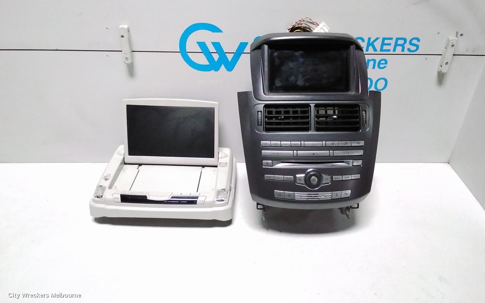 FORD TERRITORY RADIO/CD/DVD/SAT/TV, SZ MKI-MKII, DISPLAY UNIT 8IN, 04/2011 - 12/2016 - Image 1