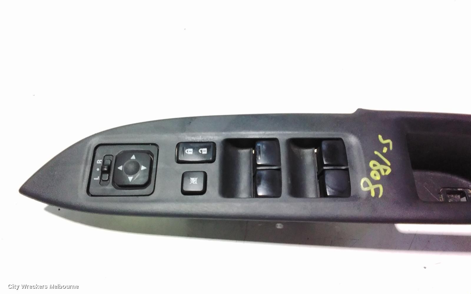 MITSUBISHI OUTLANDER PWR DR WIND SWITCH, RH FRONT (MASTER SWITCH), ZJ, 10/2012 - 03/2015 - Image 2
