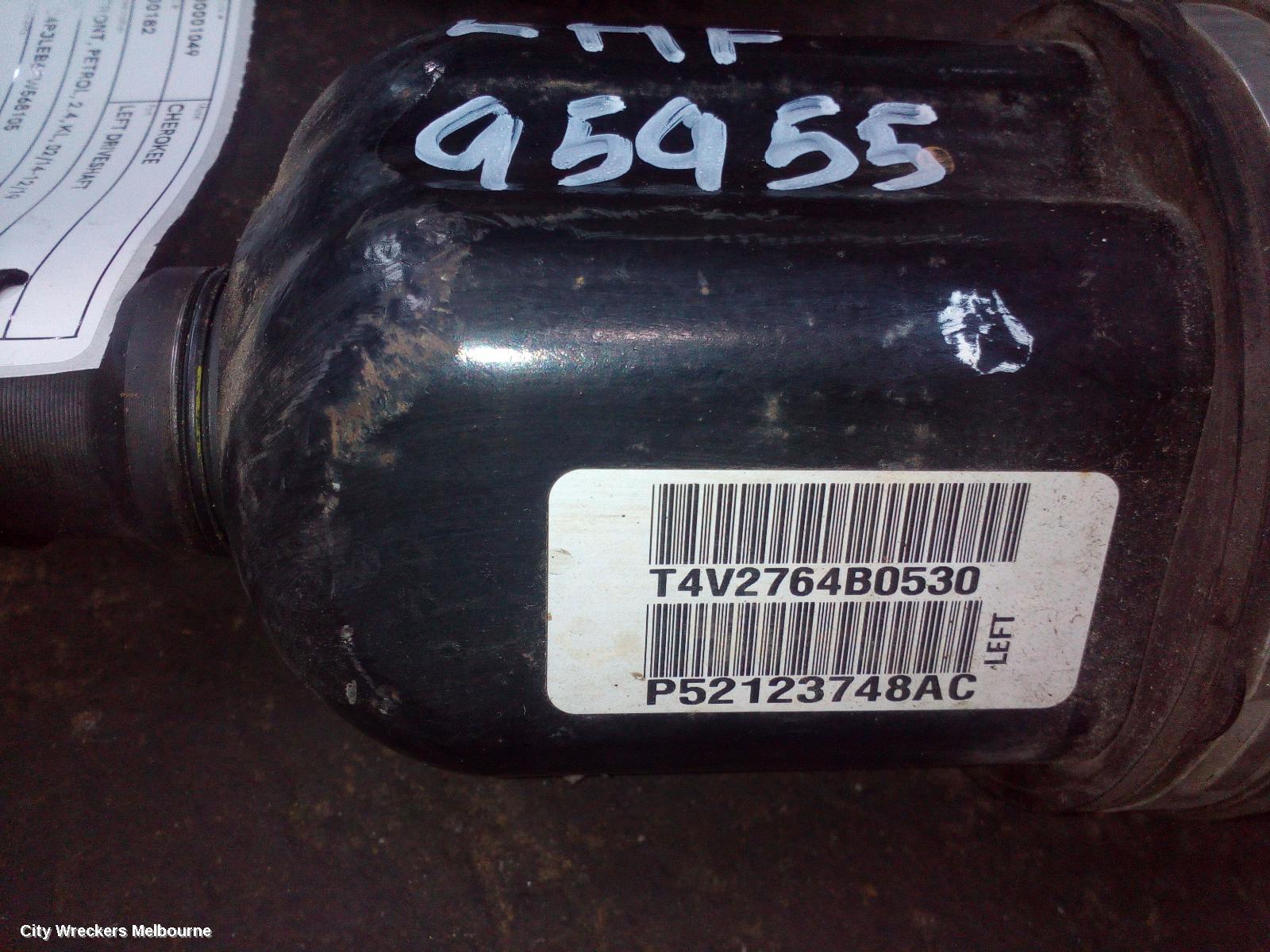 JEEP CHEROKEE LEFT DRIVESHAFT, FRONT, PETROL, 2.4, KL, 02/2014 - 12/2019 - Image 1