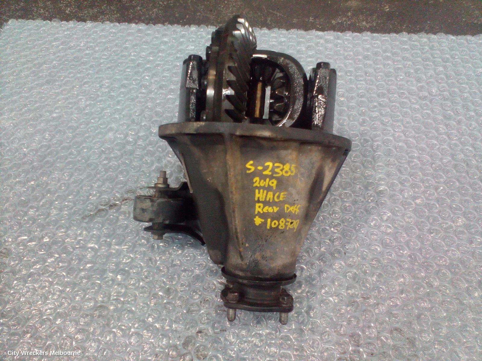 TOYOTA HIACE DIFFERENTIAL CENTRE, REAR, DIESEL, 300 SERIES, 3.727 RATIO, 02/2019 ONWARDS - Image 2