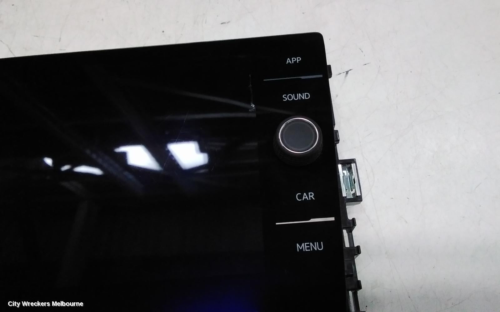 VOLKSWAGEN POLO RADIO/CD/DVD/SAT/TV, DISPLAY UNIT, 8IN, COMPOSITION MEDIA (NON SAT NAV TYPE), AW-AE, 09/2017 ONWARDS - Image 3