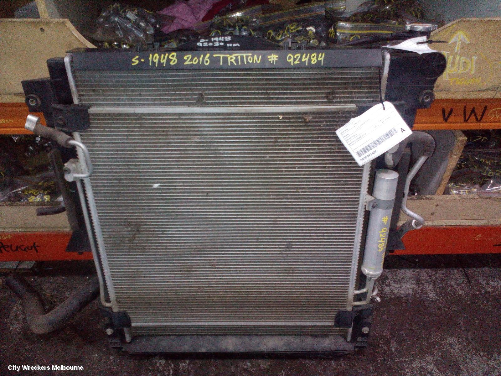 MITSUBISHI TRITON A/C CONDENSER, MQ-MR, 03/2015 - 10/2023 - Image 1