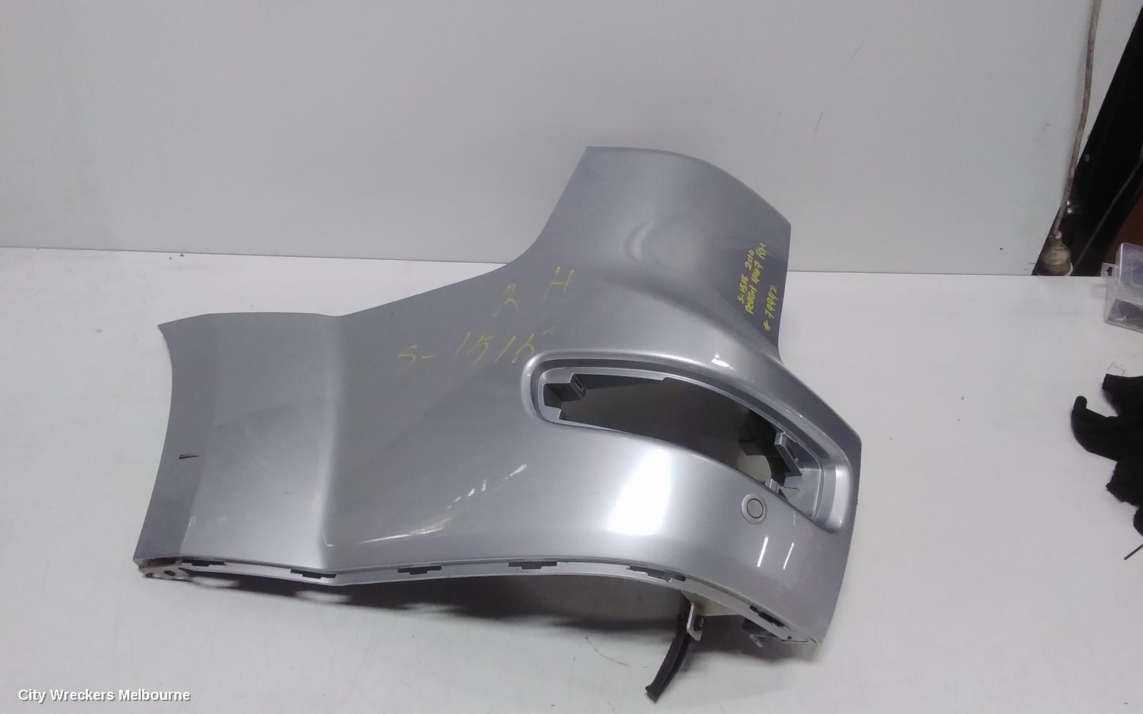 PEUGEOT 4007 REAR BUMPER, GS, UPPER (LH SIDE), W/ PARK SENSOR TYPE, 10/2009 - 08/2013 - Image 3