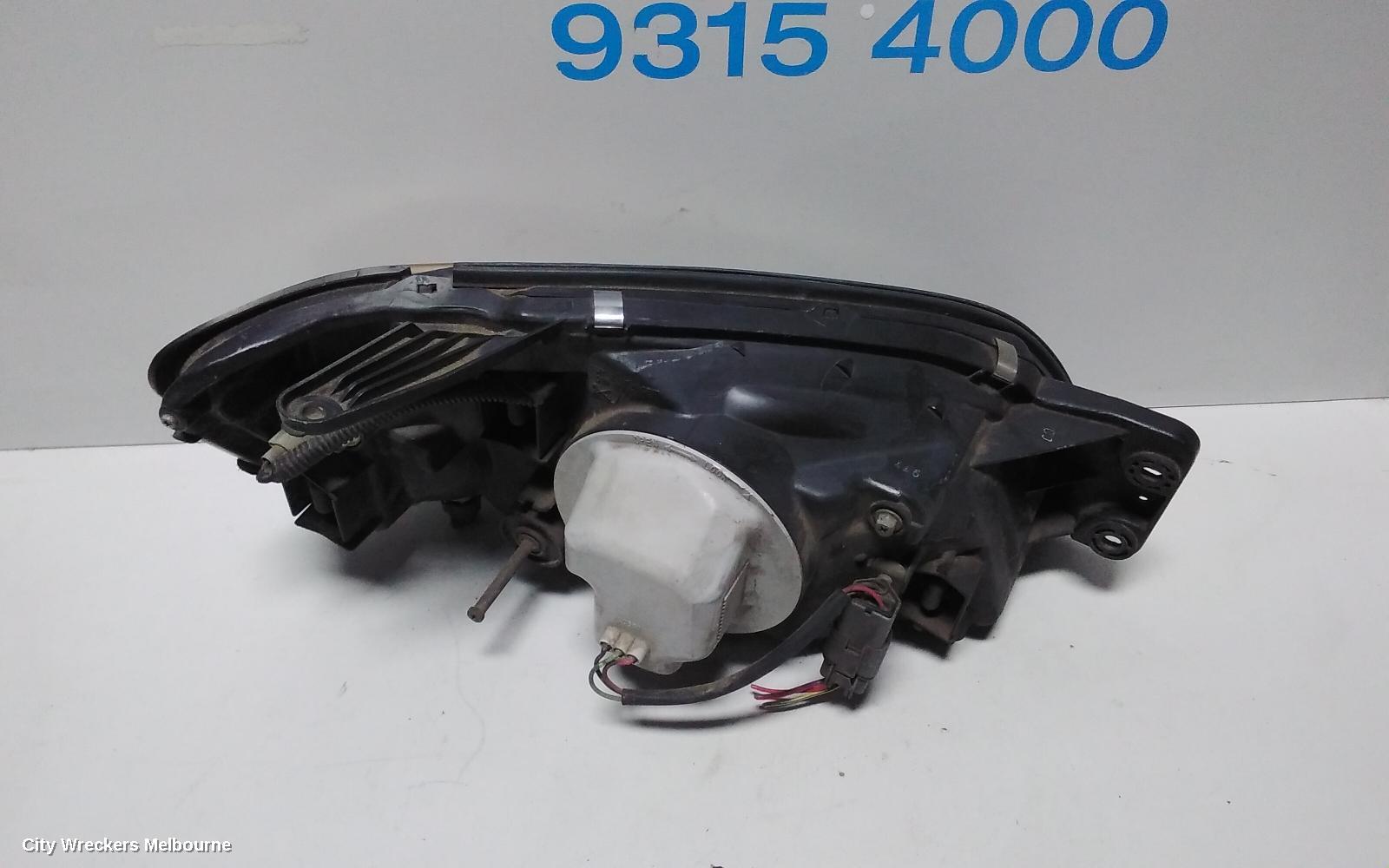 SUBARU LIBERTY LEFT HEADLAMP, 3RD GEN, BLACK INSERT, 11/1998 - 06/2001 - Image 3
