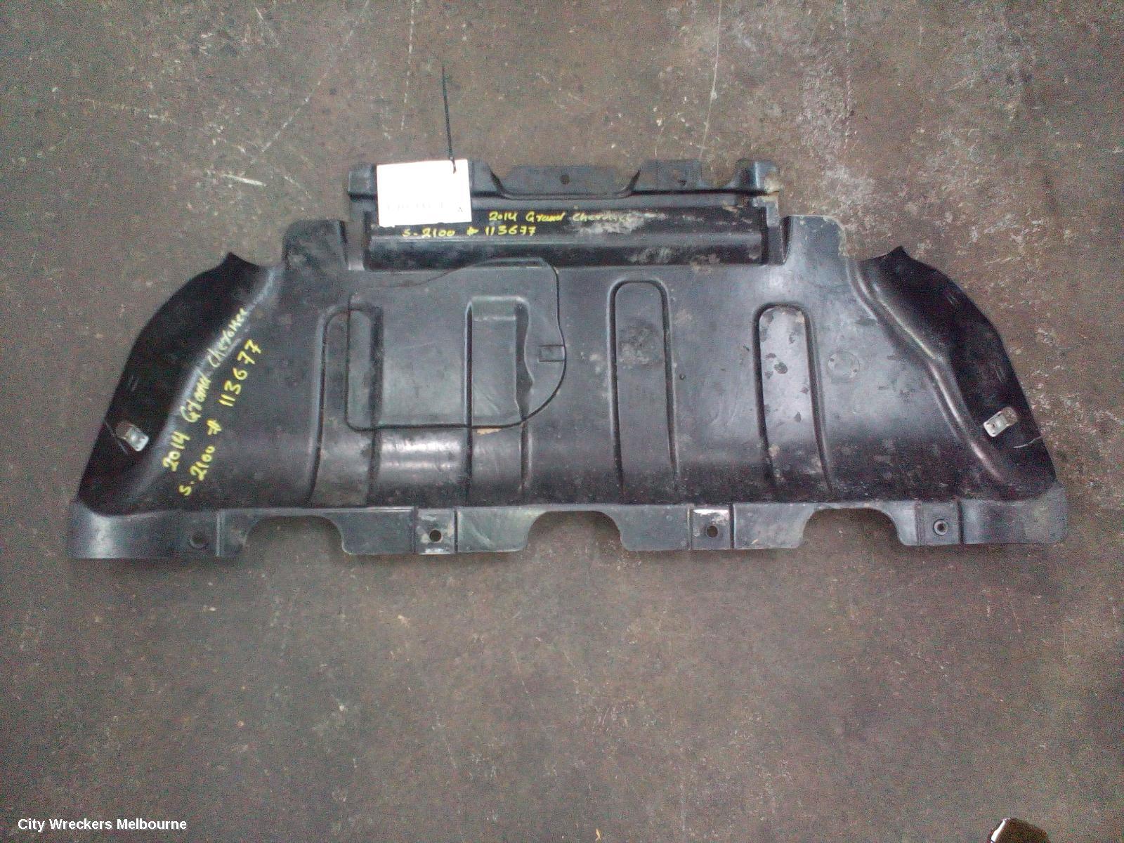 JEEP GRANDCHEROKEE LOWER ENGINE SPLASH TRAY, WK, 10/2010 - 02/2022 - Image 2