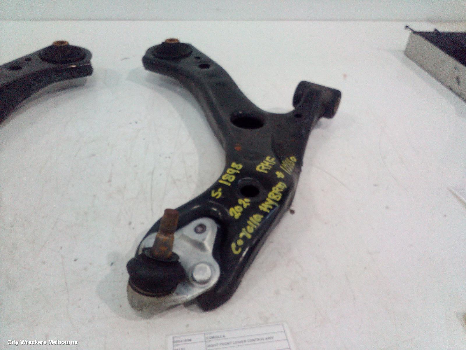 TOYOTA COROLLA RIGHT FRONT LOWER CONTROL ARM, E210, 07/2018 ONWARDS - Image 3