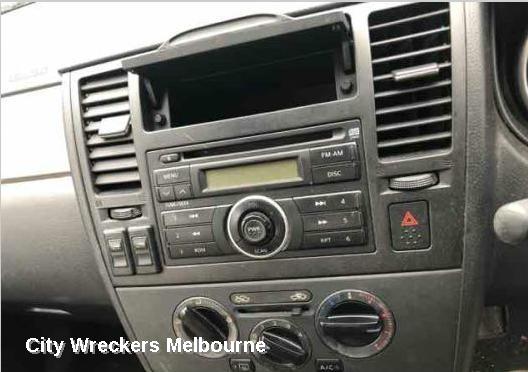 NISSAN TIIDA RADIO/CD/DVD/SAT/TV, FACTORY, C11, 09/2004 - 01/2013 - Image 1