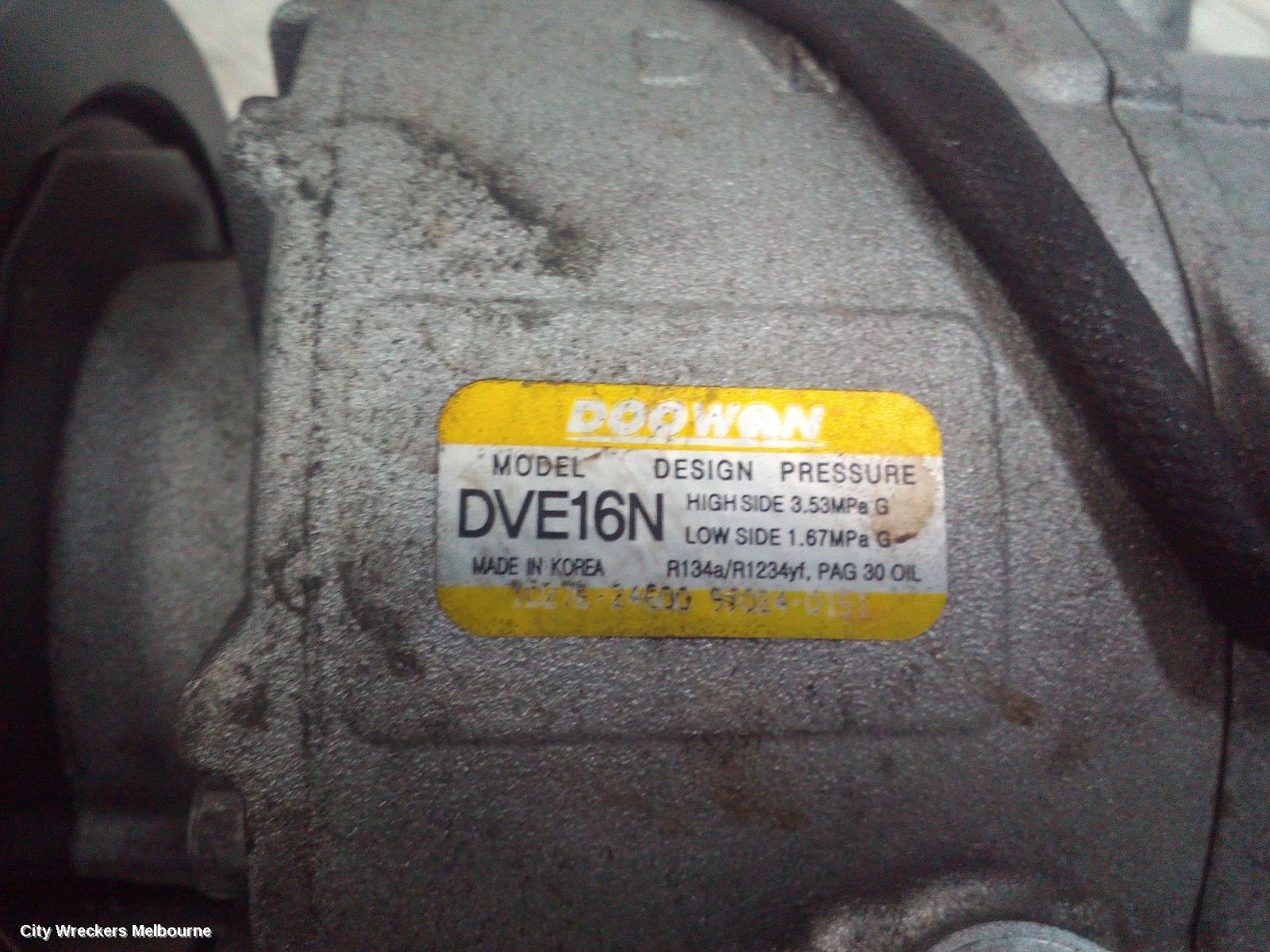 HYUNDAI TUCSON A/C COMPRESSOR, TL, 2.0, G4NC, PETROL, 06/2018 - 01/2021 - Image 1