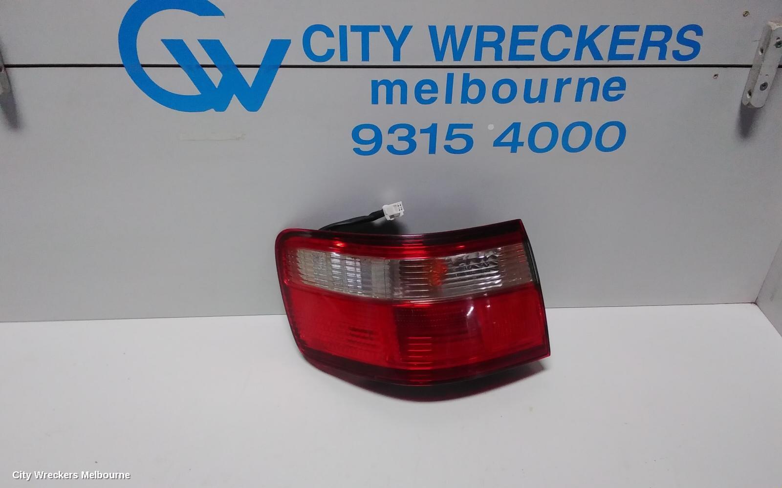 TOYOTA CAMRY LEFT TAILLIGHT, SK20, WAGON, LENS# 33-26, 08/1997 - 08/2002 - Image 1