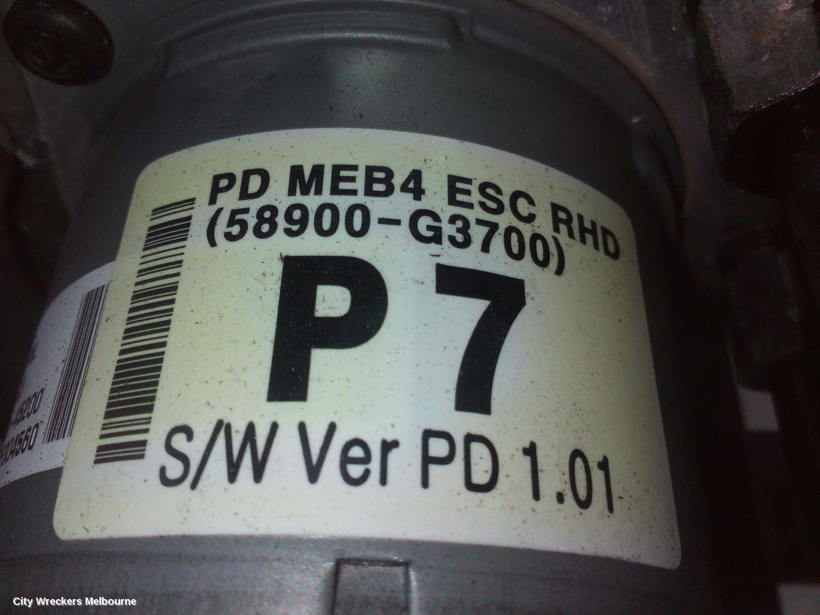 HYUNDAI I30 ABS PUMP/MODULATOR, P/N 58900G3700, PD, 03/2017 ONWARDS - Image 3