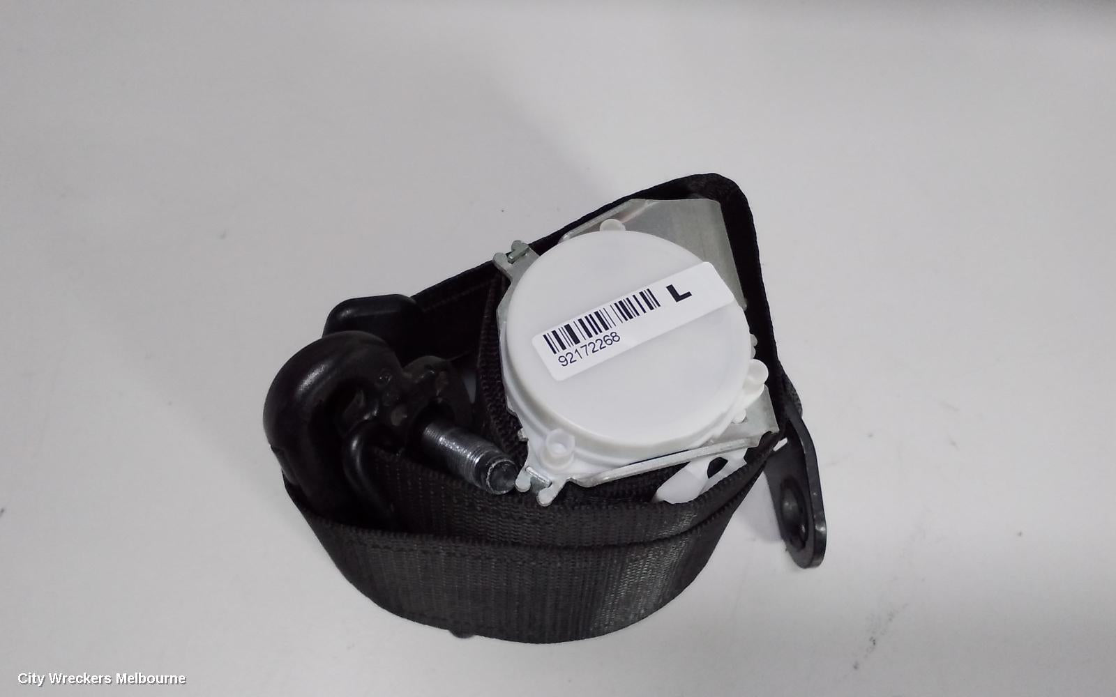 HOLDEN COMMODORE SEATBELT/STALK, LH FRONT, SEAT BELT ONLY, VE, 08/2006 - 04/2013 - Image 1