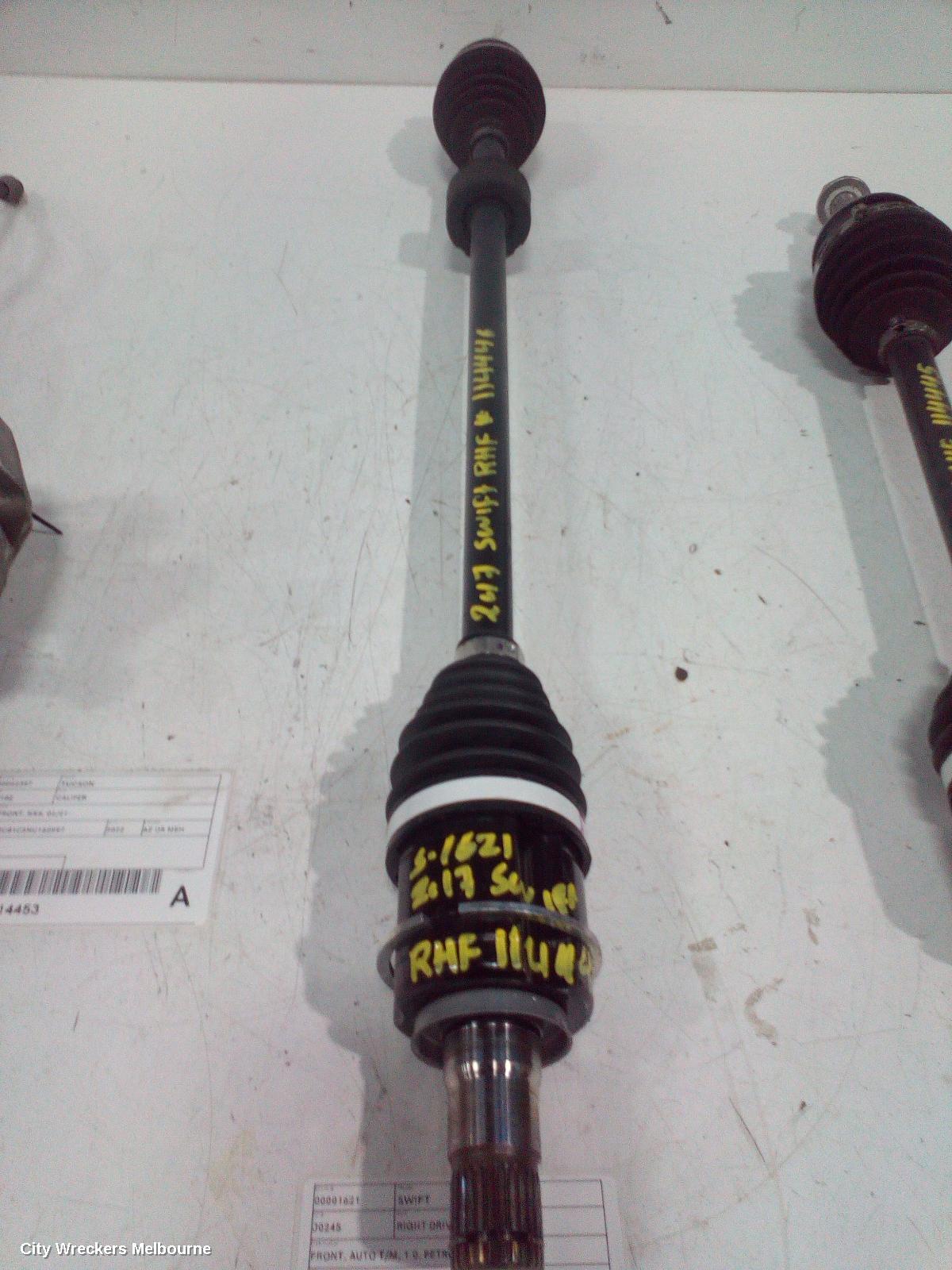 SUZUKI SWIFT RIGHT DRIVESHAFT, FRONT, AUTO T/M, 1.0, PETROL, AZ, 04/2017 ONWARDS - Image 1