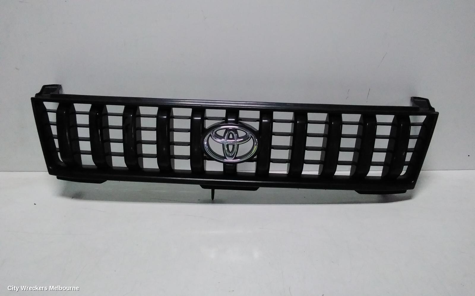 TOYOTA PRADO GRILLE, BLACK PAINTED, 95 SERIES, 07/1996 - 07/1999 - Image 1