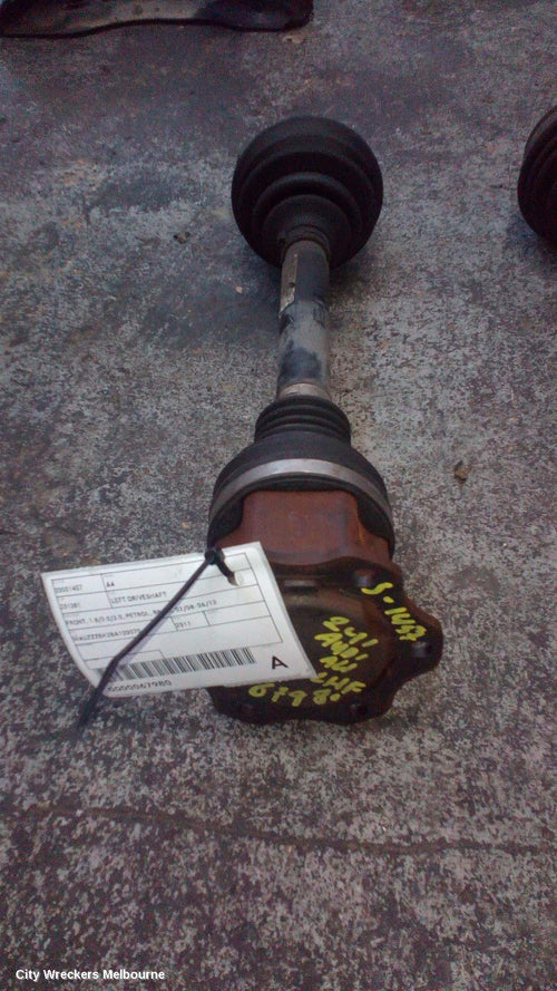 AUDI A4 LEFT DRIVESHAFT, FRONT, 1.8/2.0/3.0, PETROL, B8 8K, 02/2008 - 06/2012 - Image 1