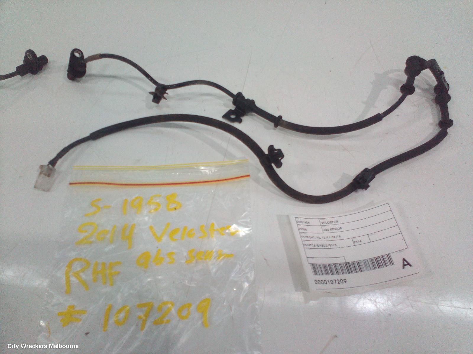 HYUNDAI VELOSTER ABS SENSOR, RH FRONT, FS, 12/2011 - 02/2018 - Image 2