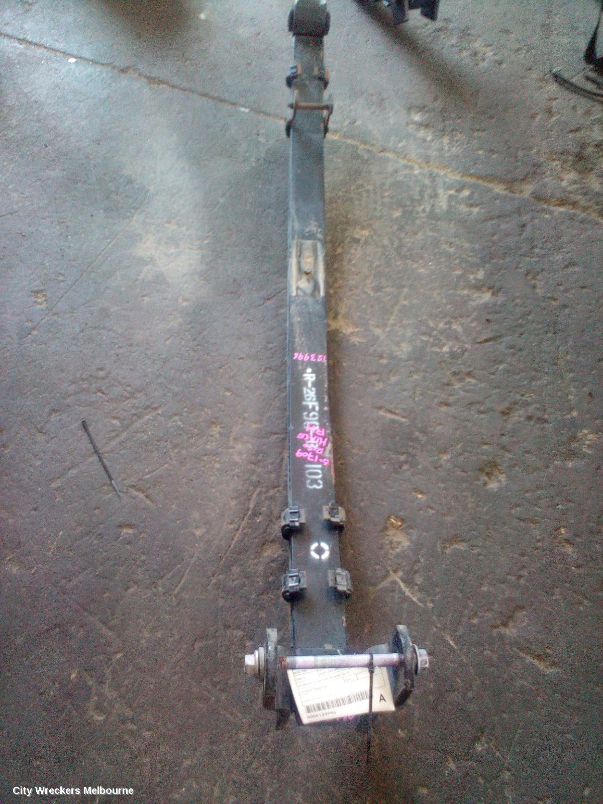TOYOTA HIACE REAR LEAF SPRING, 300 SERIES, SLWB, VAN, RH SIDE, 02/2019 ONWARDS - Image 2