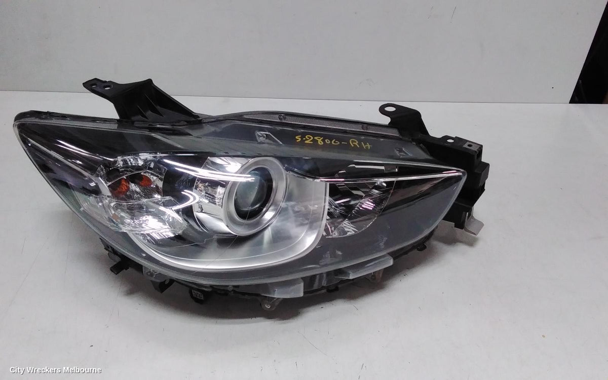 MAZDA CX5 RIGHT HEADLAMP, KE, MAXX/MAXX SPORT, HALOGEN, MANUAL ADJ, 02/2012 - 12/2016 - Image 1