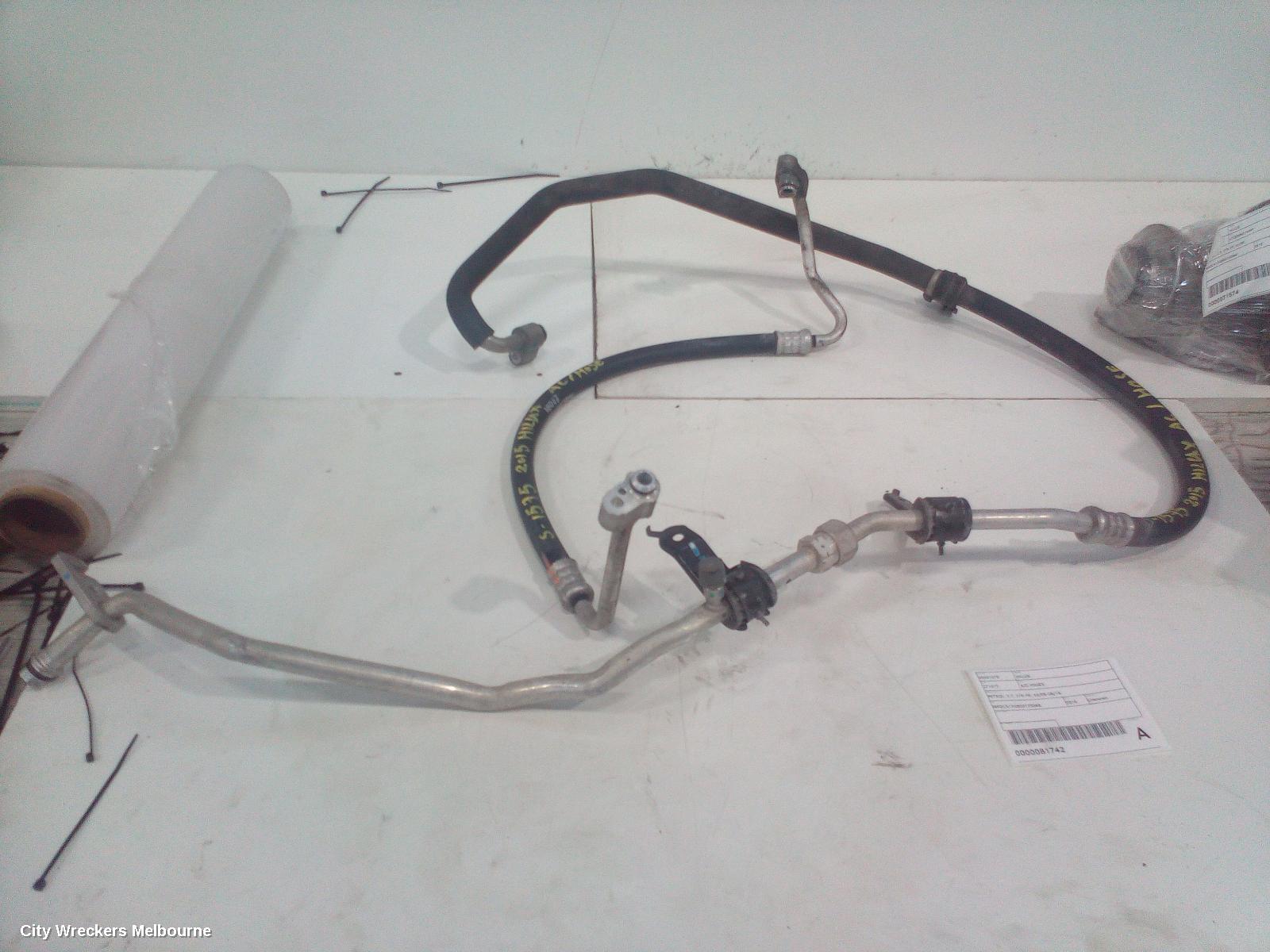 TOYOTA HILUX A/C HOSES, PETROL, 2.7, 2TR-FE, COMPRESSOR TO CONDENSER, 02/2005 - 08/2015 - Image 2