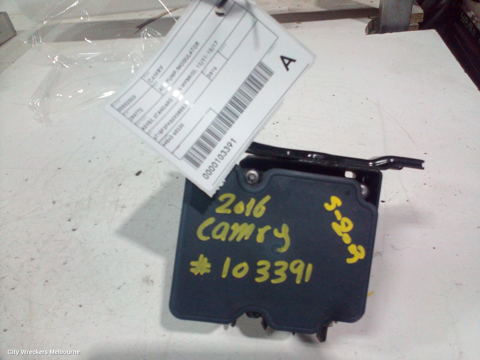 TOYOTA CAMRY ABS PUMP/MODULATOR, ASV50, STANDARD (NON HYBRID), 12/2011 - 10/2017 - Image 1