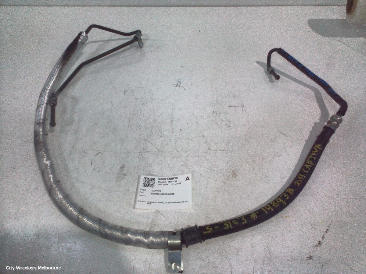 HOLDEN CAPTIVA POWER STEER HOSE, CG SERIES 2, PETROL, 2.4, HIGH PRESSURE LINE, 03/2011 - 06/2018 - Image 2