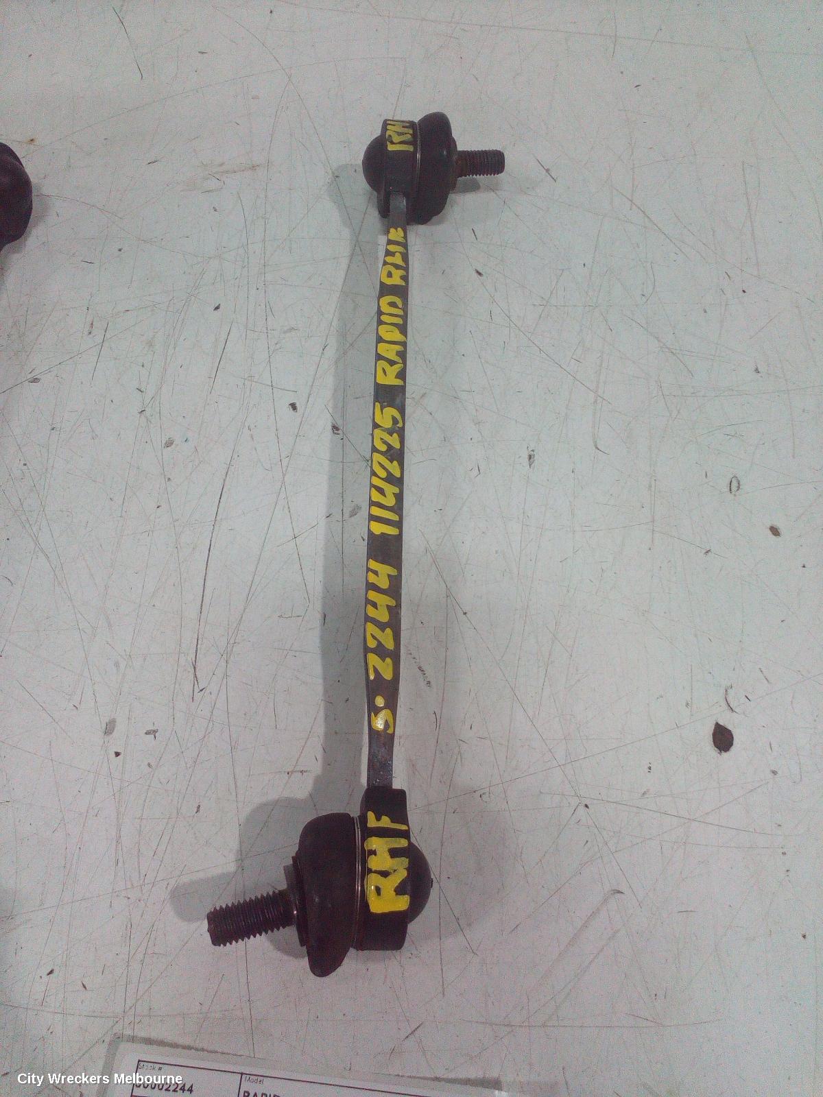 SKODA RAPID STABILISER BAR, NH, 05/2014 - 12/2020 - Image 1