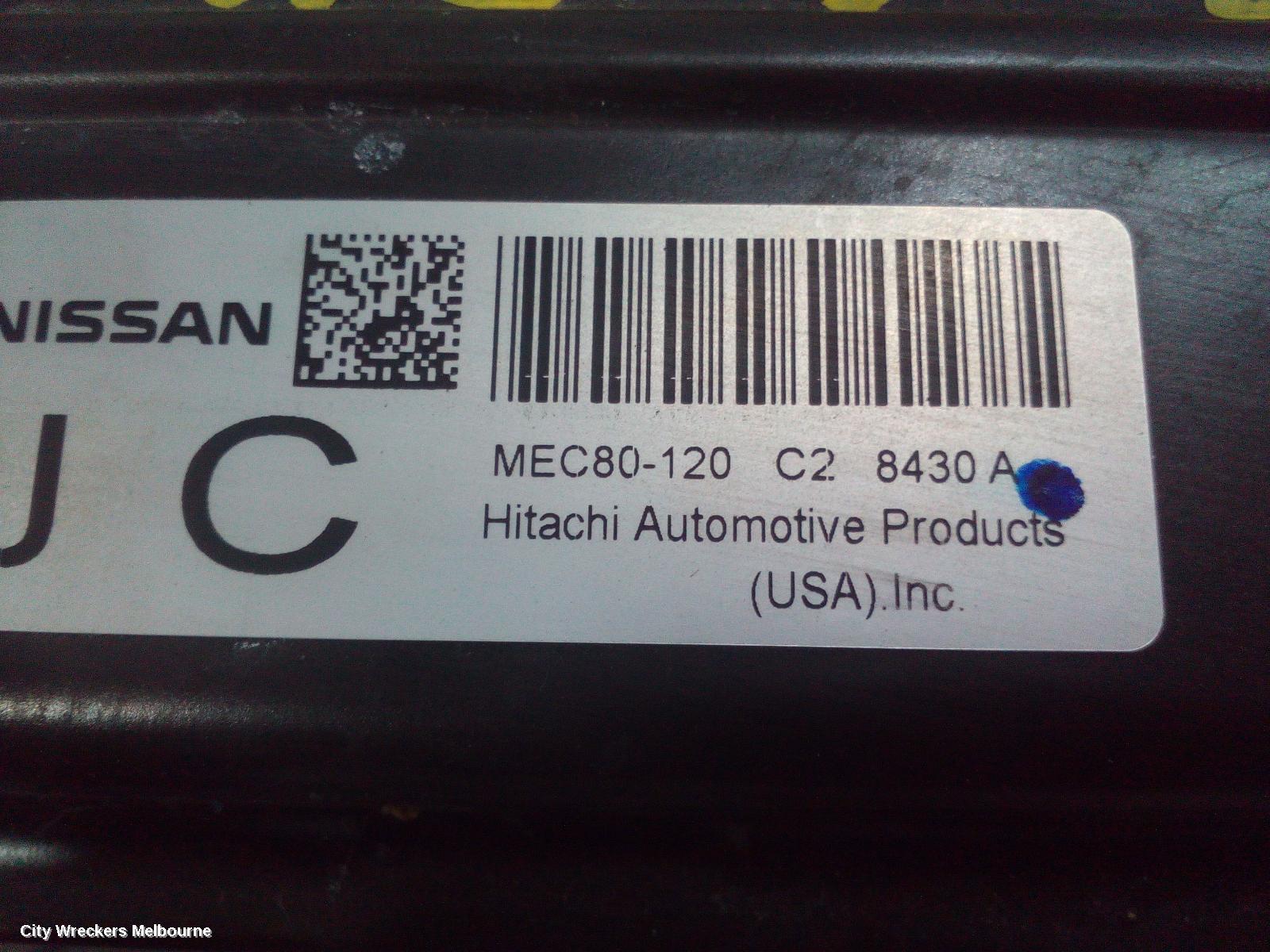 NISSAN NAVARA ECU, D40 (VIN VSK), ENGINE ECU, 4.0, PETROL, MANUAL T/M, ECU ONLY, 09/2005 - 12/2011 - Image 2