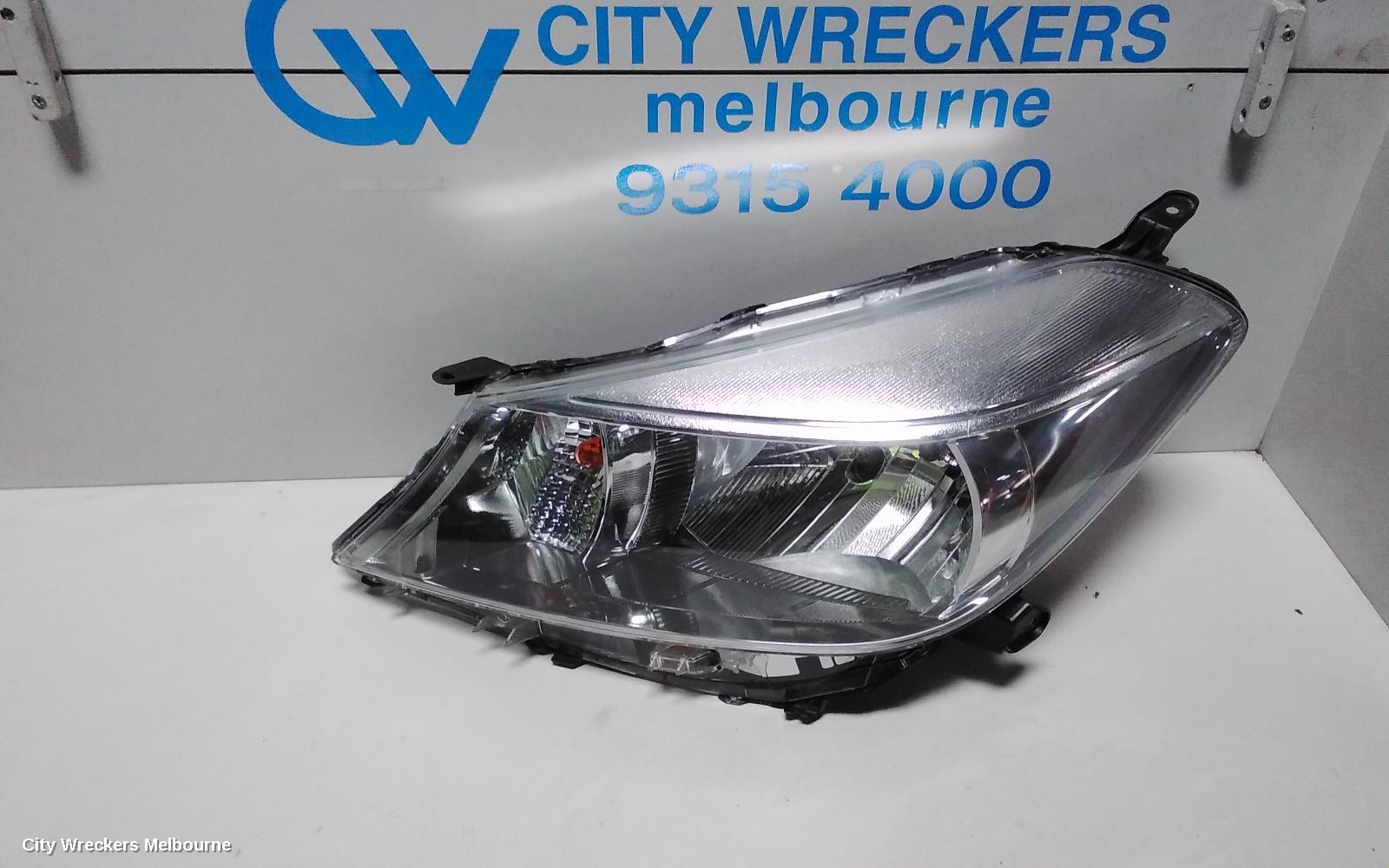 TOYOTA YARIS LEFT HEADLAMP, NCP13#, HATCH, YR/YRS/YRX, 08/2011 - 06/2014 - Image 1
