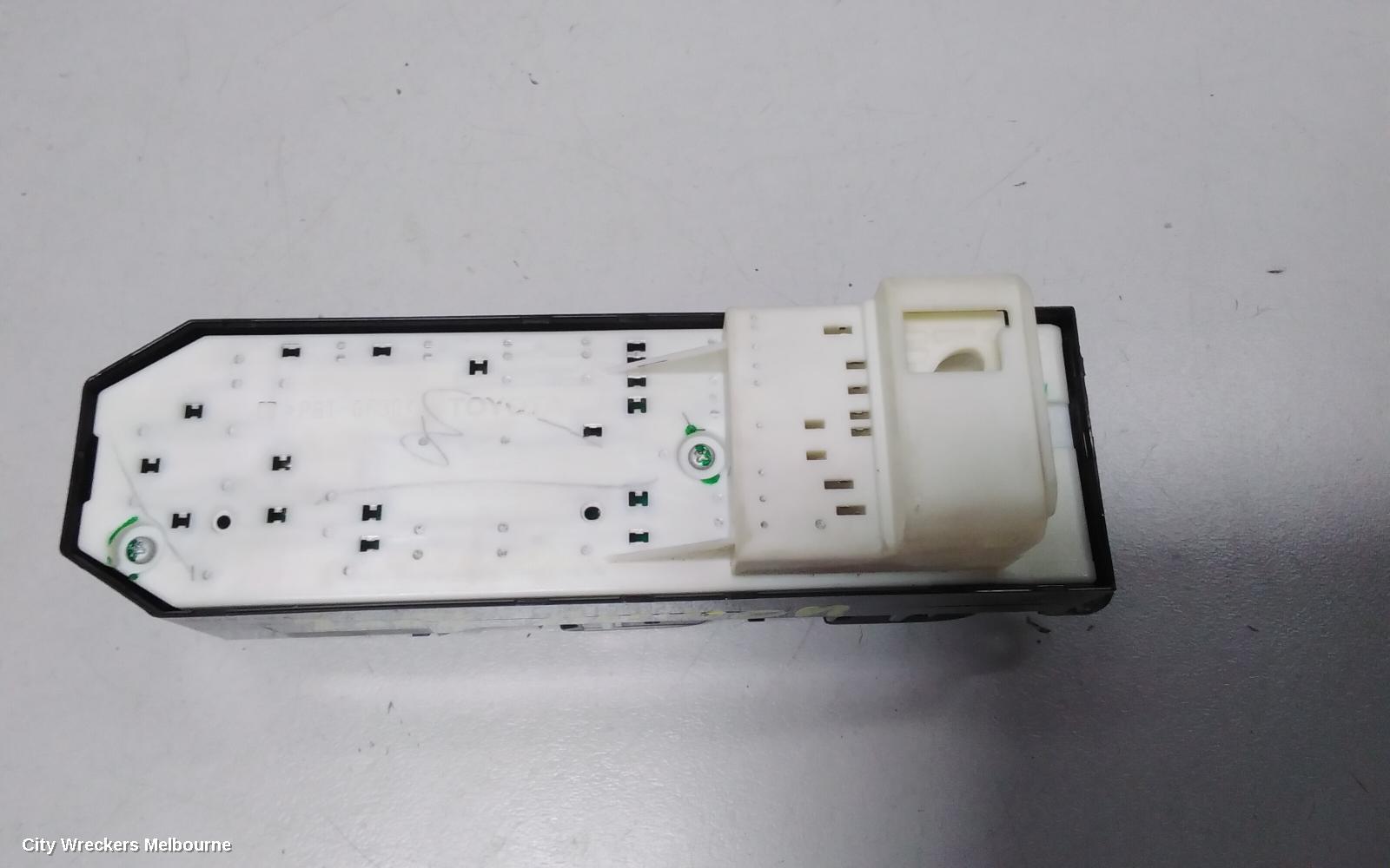 TOYOTA AURION PWR DR WIND SWITCH, RH FRONT (MASTER SWITCH), GSV40R, 10/2006 - 03/2012 - Image 3