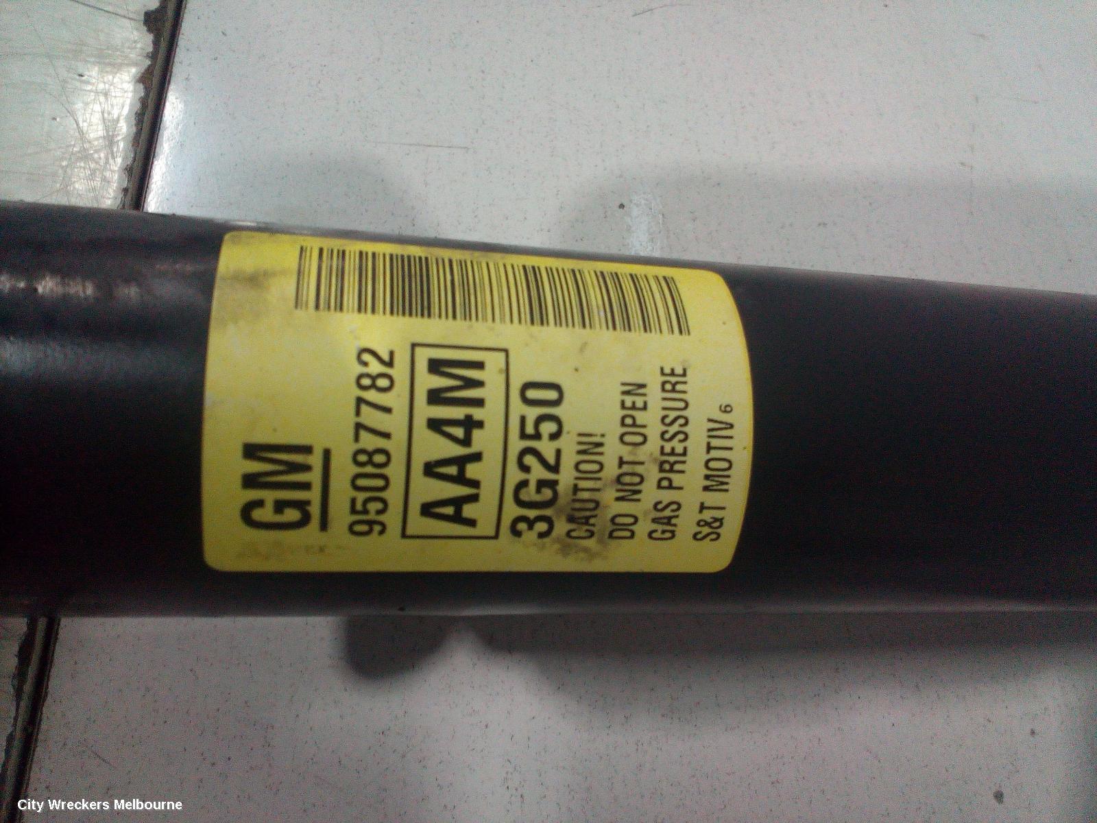 HOLDEN TRAX LEFT REAR STRUT, ***USE SHOCK ABSORBER PART TYPE*** - Image 1