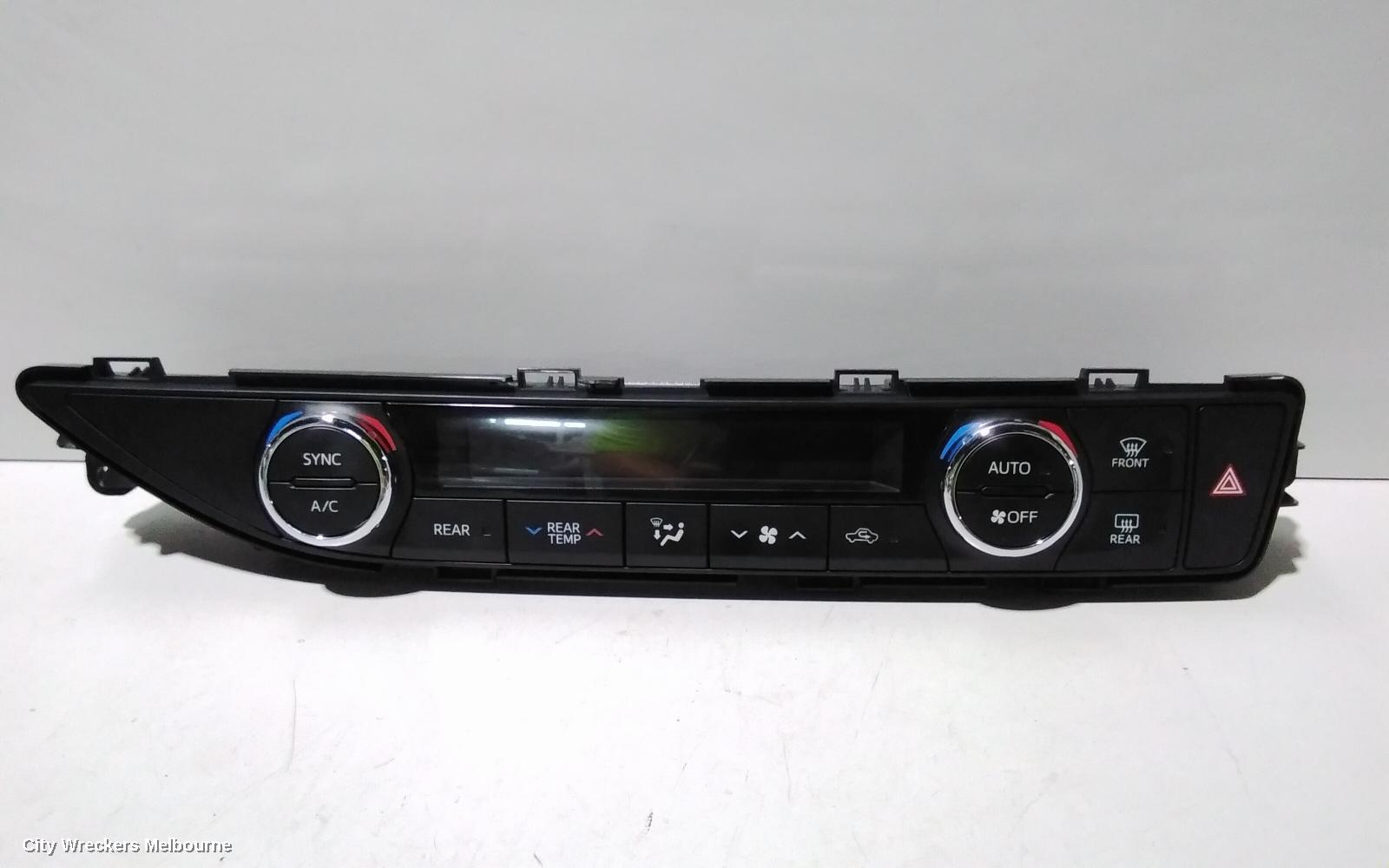 TOYOTA KLUGER HEATER/AC CONTROLS, GSU50/GSU55, CLIMATE CONTROL TYPE (FRONT), 03/2014 - 02/2021 - Image 2