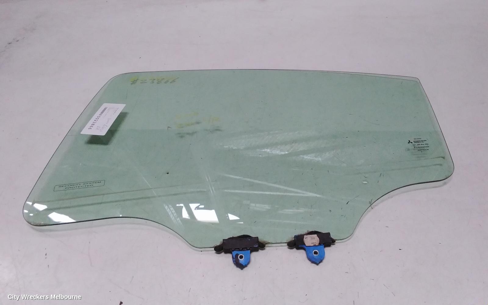 MITSUBISHI 380 LEFT REAR DOOR WINDOW, DB, 09/2005 - 03/2008 - Image 1