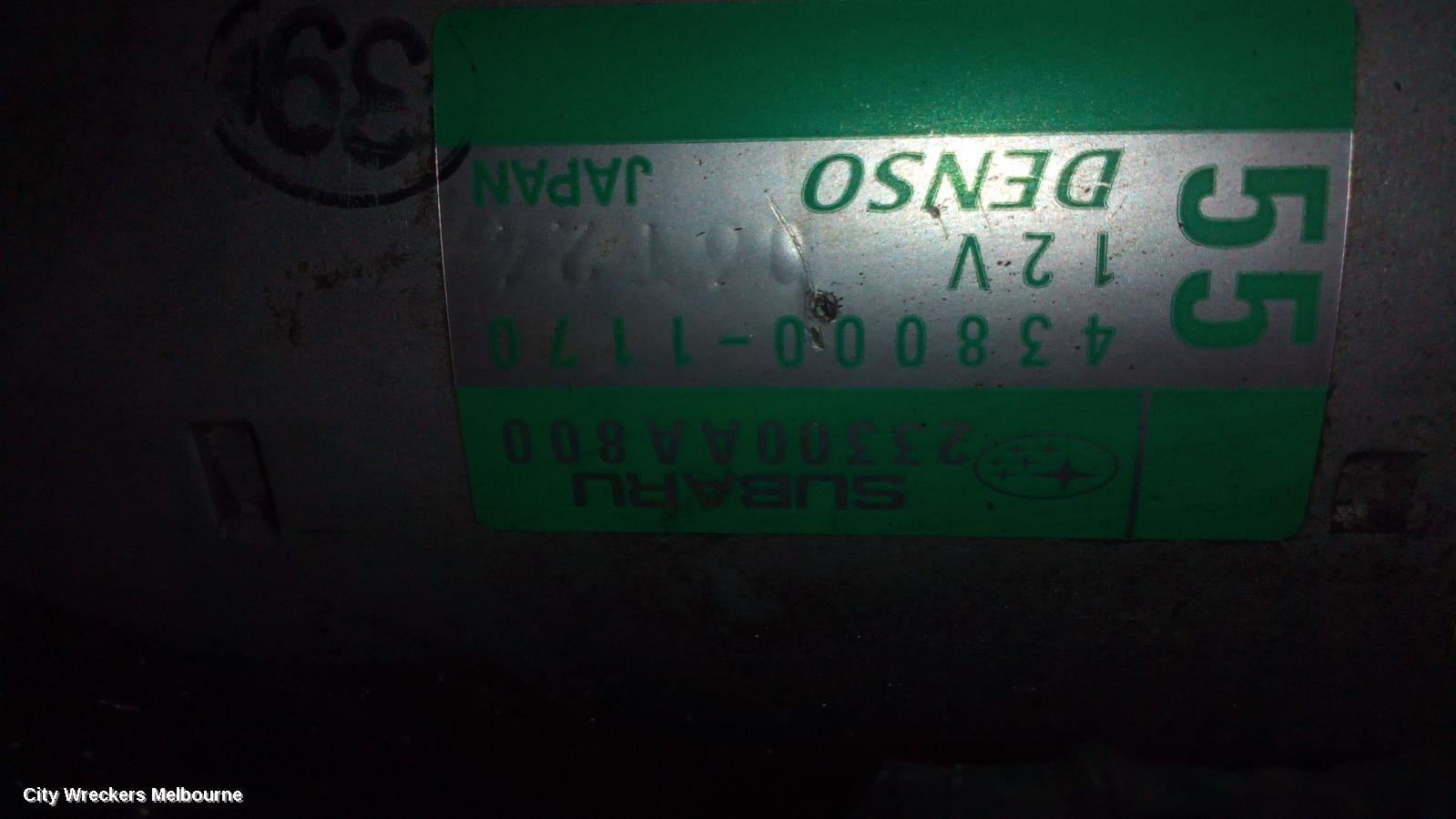 SUBARU OUTBACK STARTER, PETROL, FB25, AUTO, CVT, 6 SPEED, 6TH GEN, 08/2014 ONWARDS - Image 2