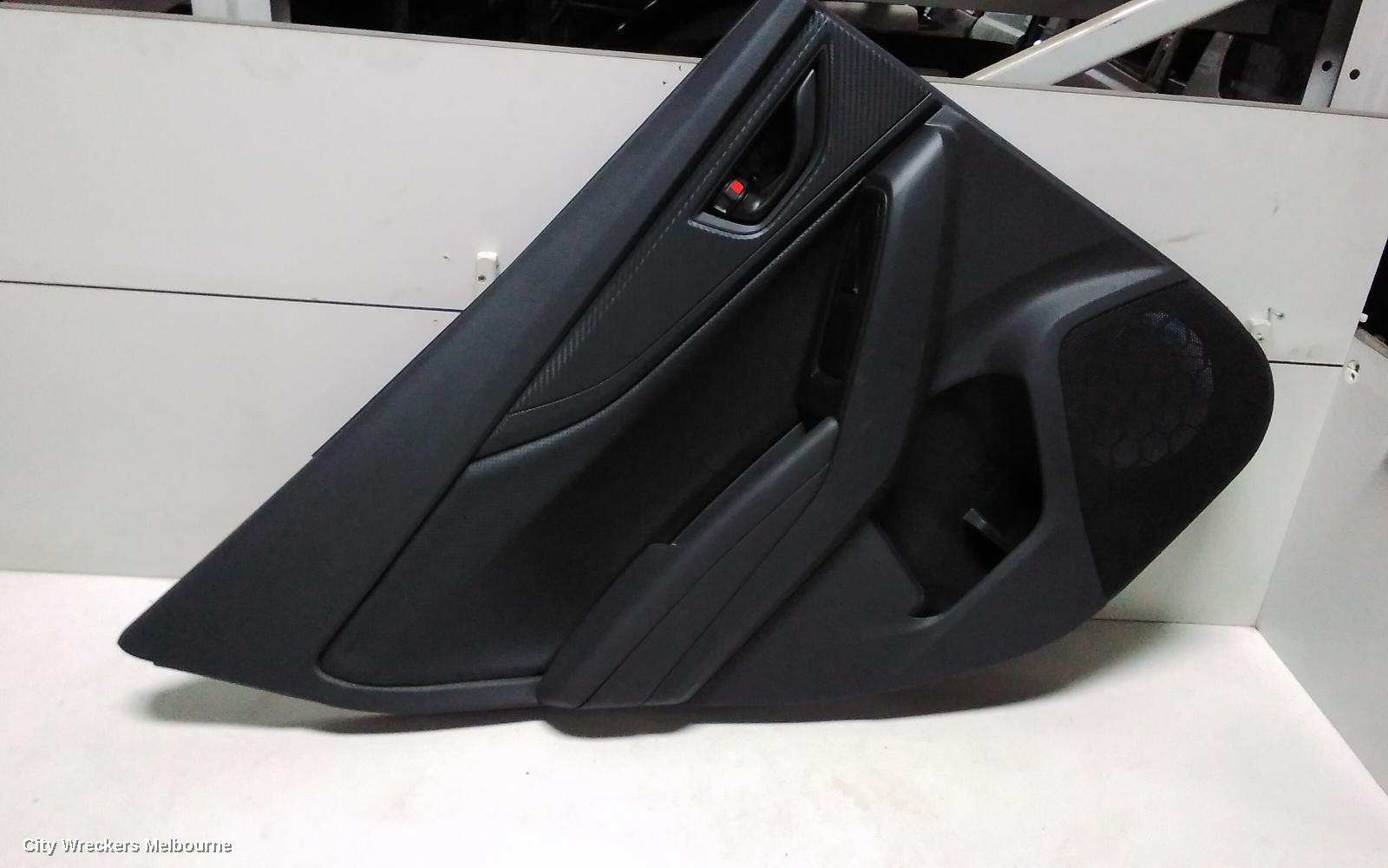 SUBARU IMPREZA DOOR TRIM, LH REAR, G5, LEATHER, 11/2016 ONWARDS - Image 1