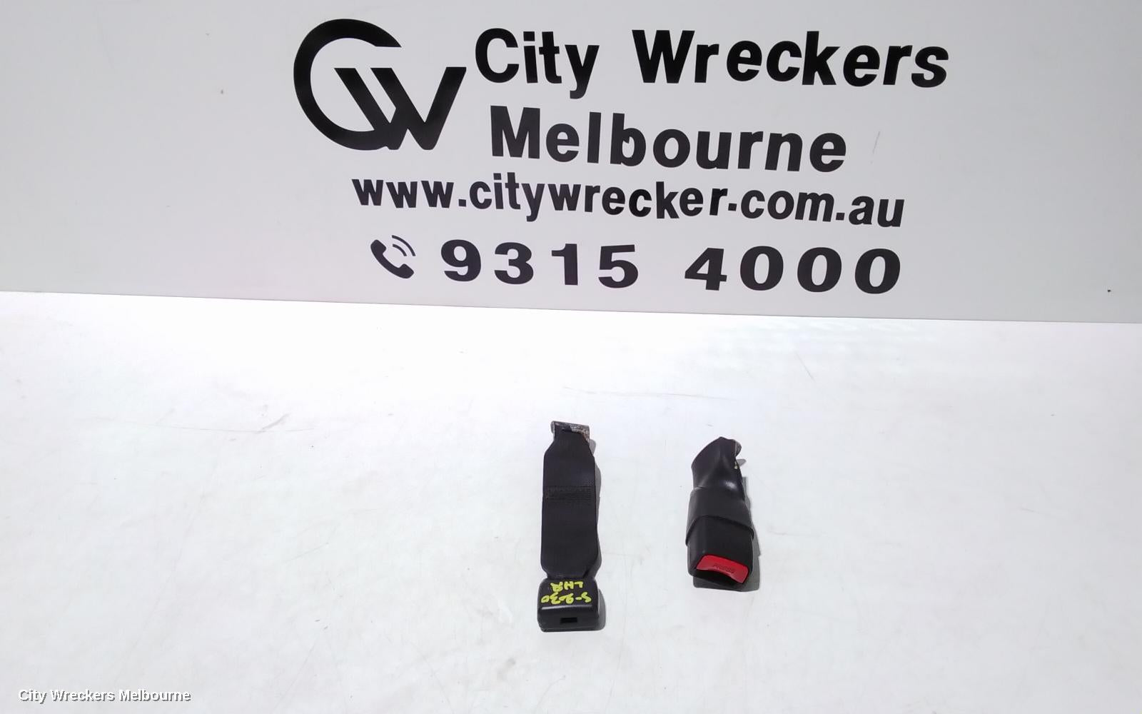 MITSUBISHI OUTLANDER SEATBELT/STALK, LH REAR 2ND ROW, SEAT BELT STALK ONLY, ZJ-ZL, 5 SEATER, 10/2012 - 07/2021 - Image 1