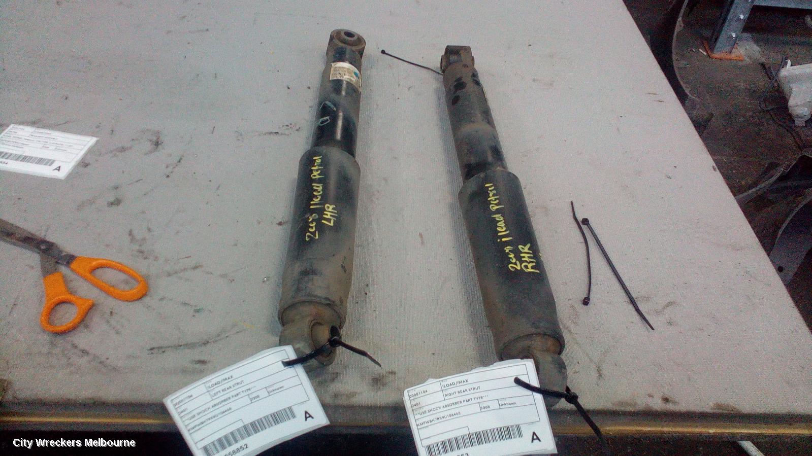 HYUNDAI ILOAD/IMAX LEFT REAR STRUT, ***USE SHOCK ABSORBER PART TYPE*** - Image 1