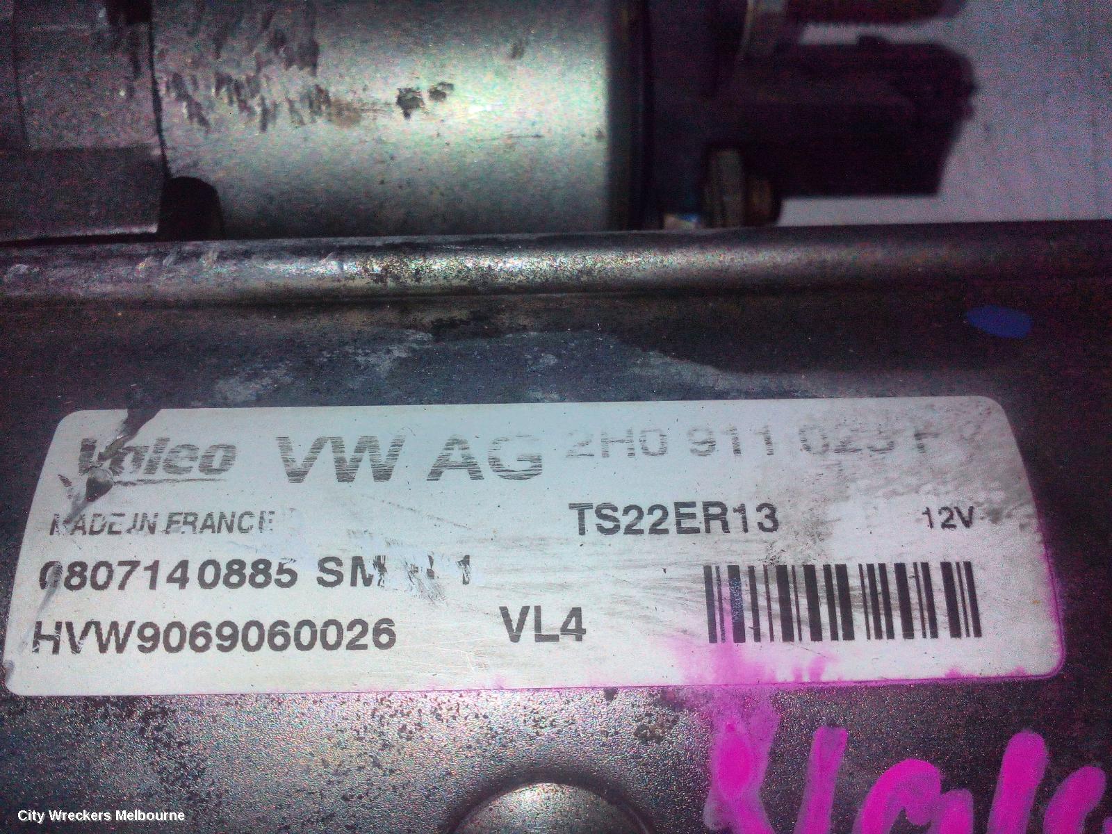 VOLKSWAGEN AMAROK STARTER, DIESEL, 2.0, 2H, 10/2010 - 09/2022 - Image 3