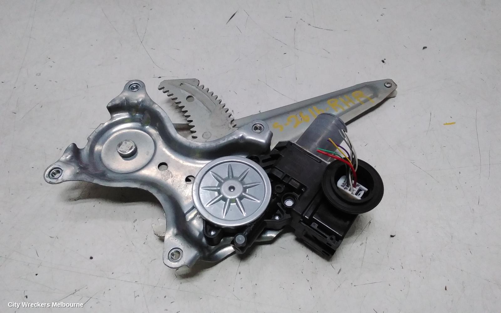 TOYOTA C-HR RIGHT REAR WND REG/MOTOR, DOOR REG ASSY (REG AND MOTOR), GEN 1, 12/2016 - 09/2023 - Image 1