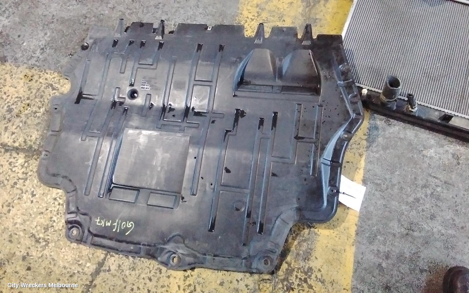 VOLKSWAGEN GOLF LOWER ENGINE SPLASH TRAY, MAIN ENGINE UNDERTRAY, PETROL, 1.4, TURBO, CMBA CODE, GEN 7, 11/2012 - 08/2020 - Image 1