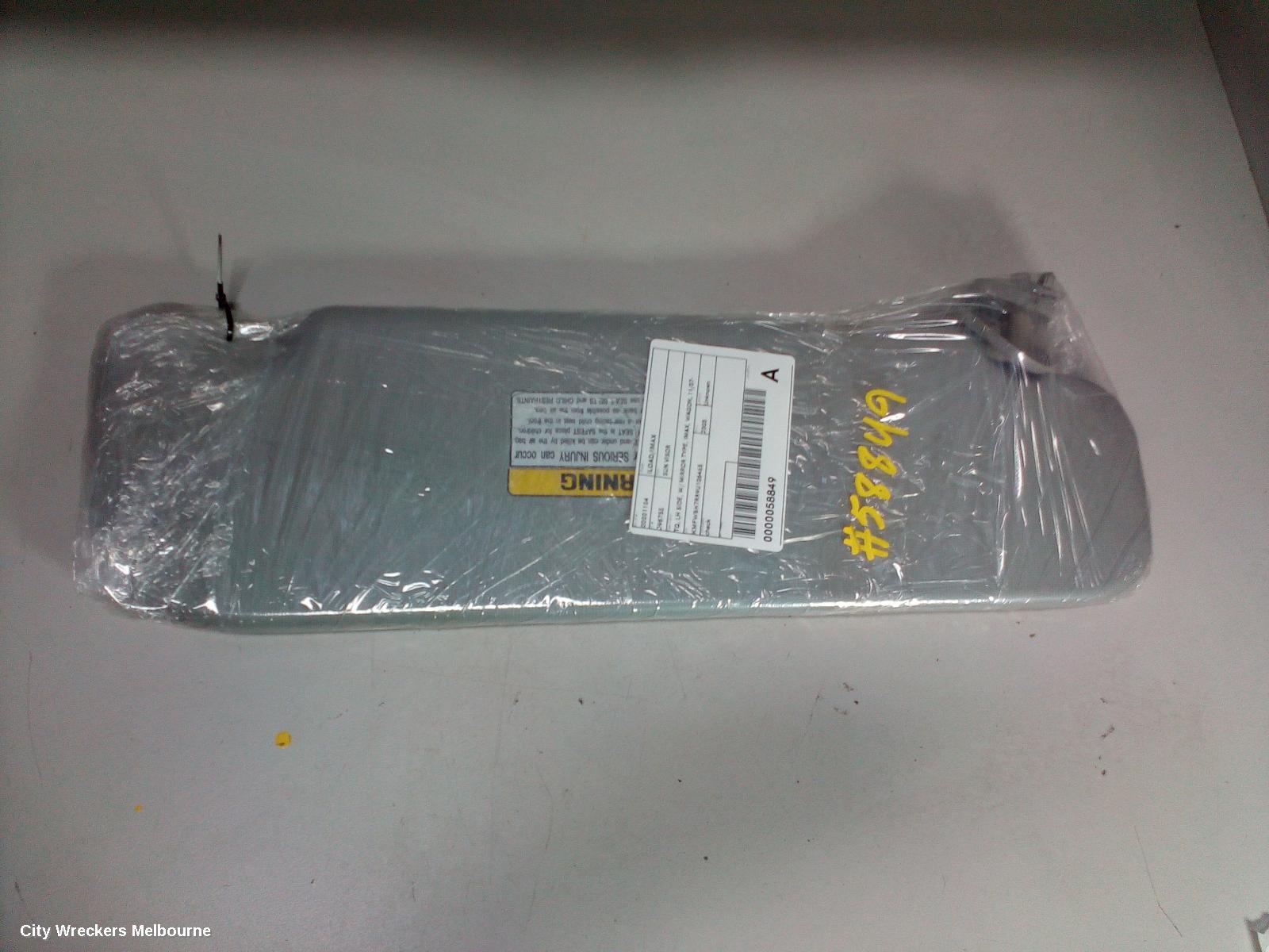 HYUNDAI ILOAD/IMAX SUNVISOR, TQ, LH SIDE, NON MIRROR TYPE, ILOAD, VAN, 11/2007 - 03/2021 - Image 3