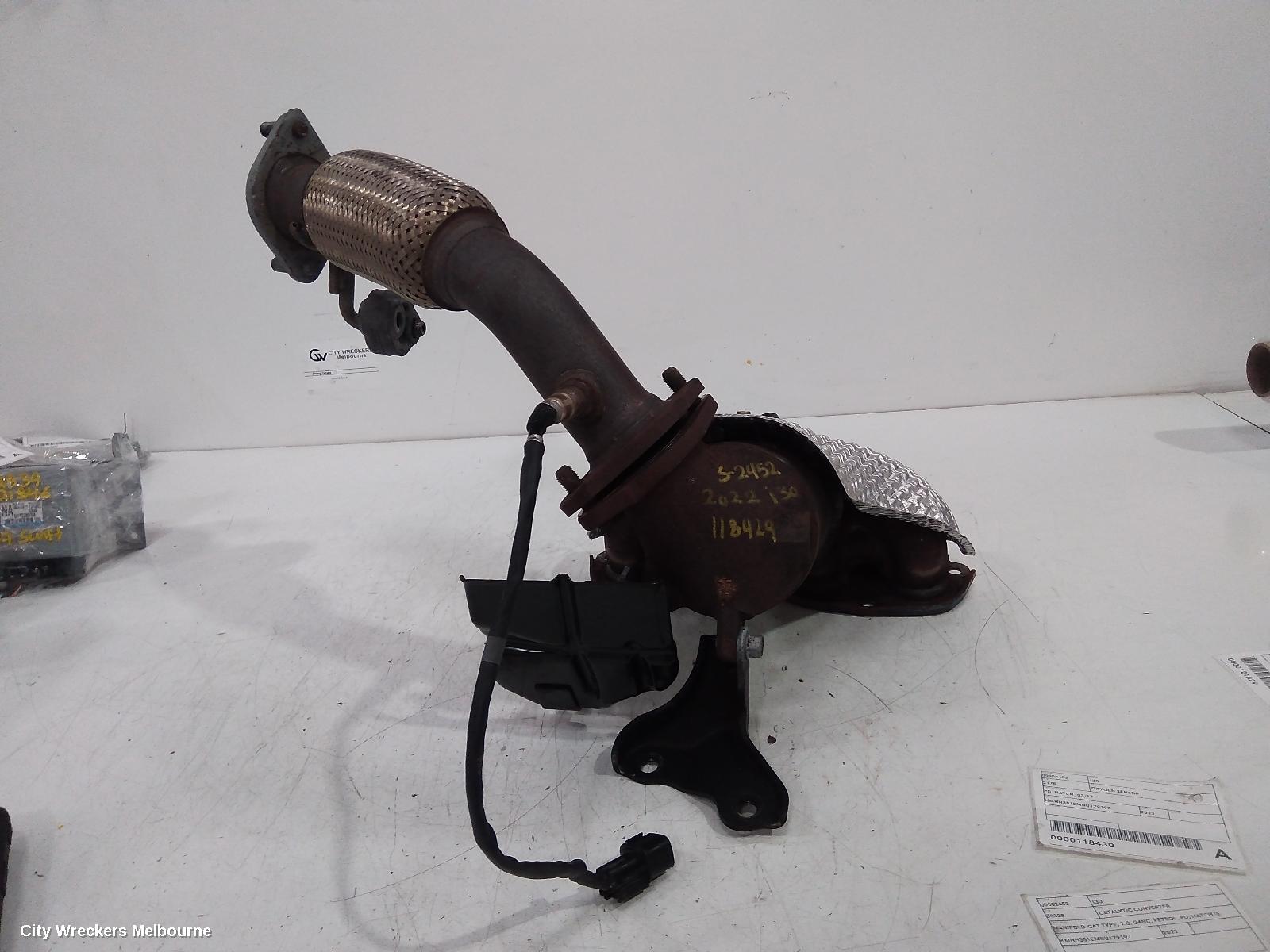 HYUNDAI I30 CATALYTIC CONVERTER, MANIFOLD-CAT TYPE, 2.0, G4NC, PETROL, PD, HATCH (S. KOREA VIN KMHH), 03/2017 ONWARDS - Image 2