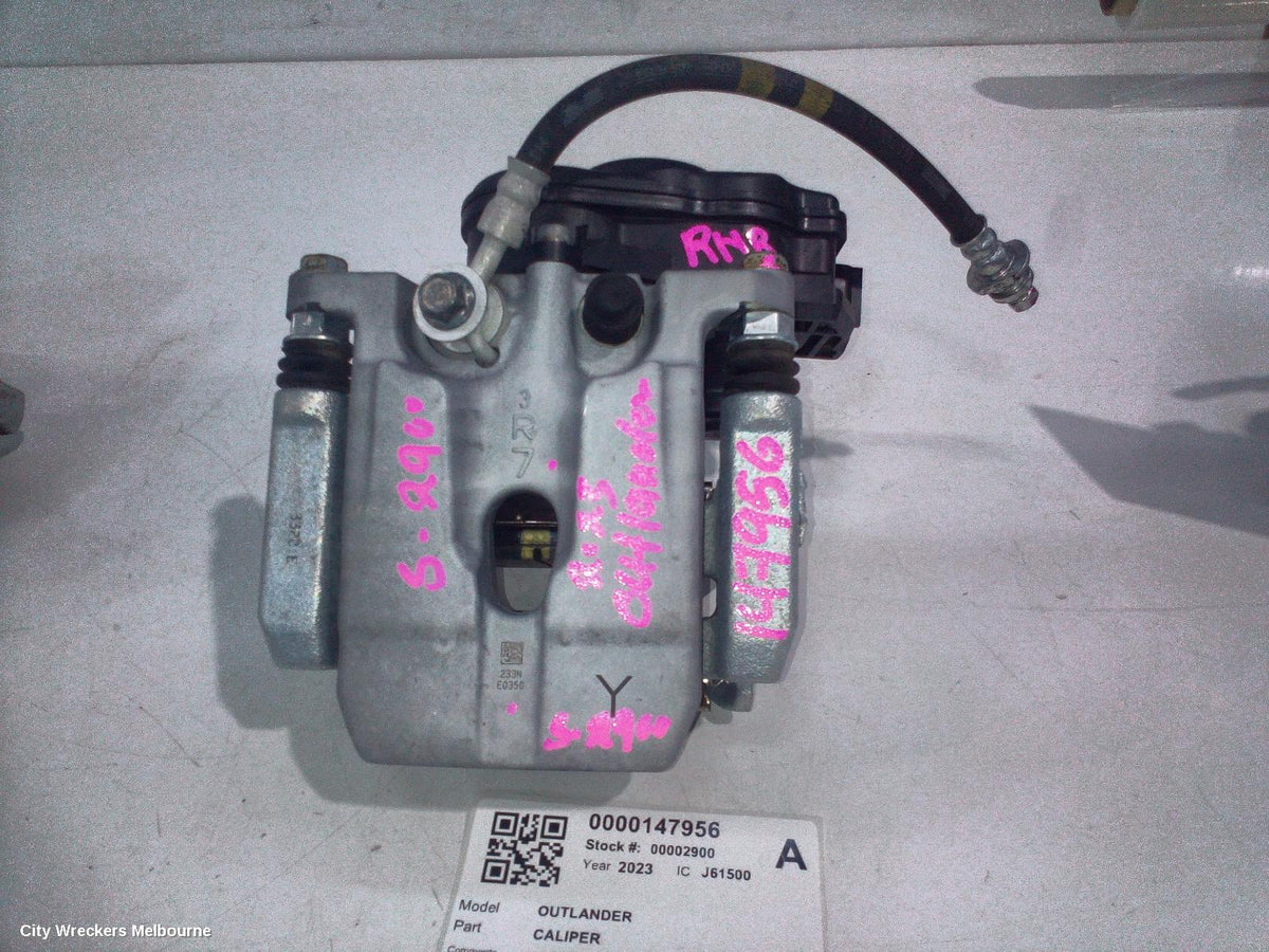 MITSUBISHI OUTLANDER CALIPER, RH REAR, 4WD, ZM, 08/2021 ONWARDS - Image 1