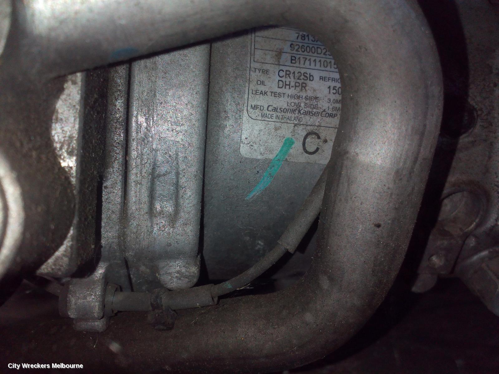 MITSUBISHI TRITON A/C COMPRESSOR, MQ-MR, 2.4, 4N15, DIESEL, 04/2015 ONWARDS - Image 2