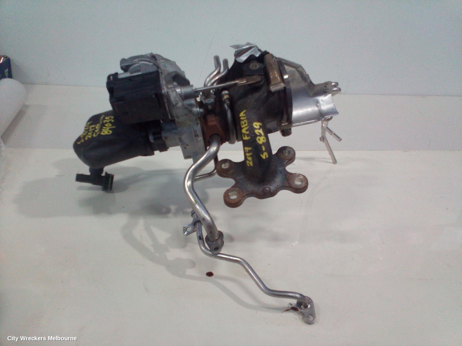 SKODA FABIA TURBO SUPERCHARGER, EXHAUST MANIFOLD, PETROL, 1.2, CJZC/CJZD CODE, NJ, 01/2015 ONWARDS 04/2017 - Image 1