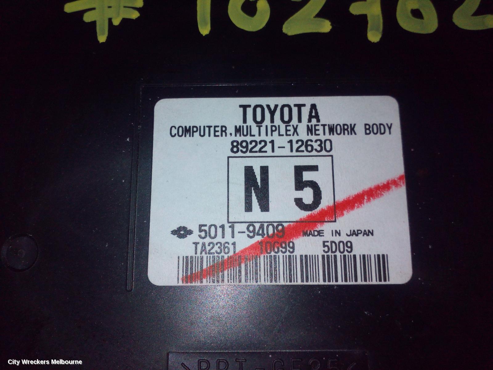 TOYOTA COROLLA ECU, BCM, ZRE172/20182R, 12/2013 - 06/2019 - Image 3