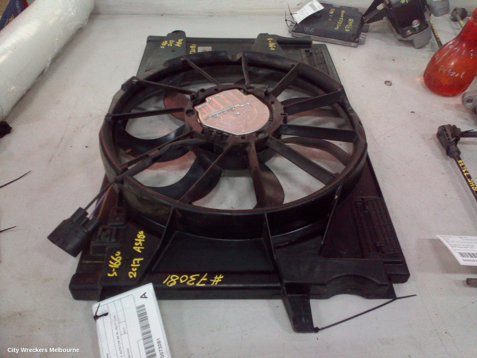HOLDEN ASTRA FAN, RADIATOR FAN, 1.4, AUTO T/M, BK-BL, 05/2017 - 12/2020 - Image 1