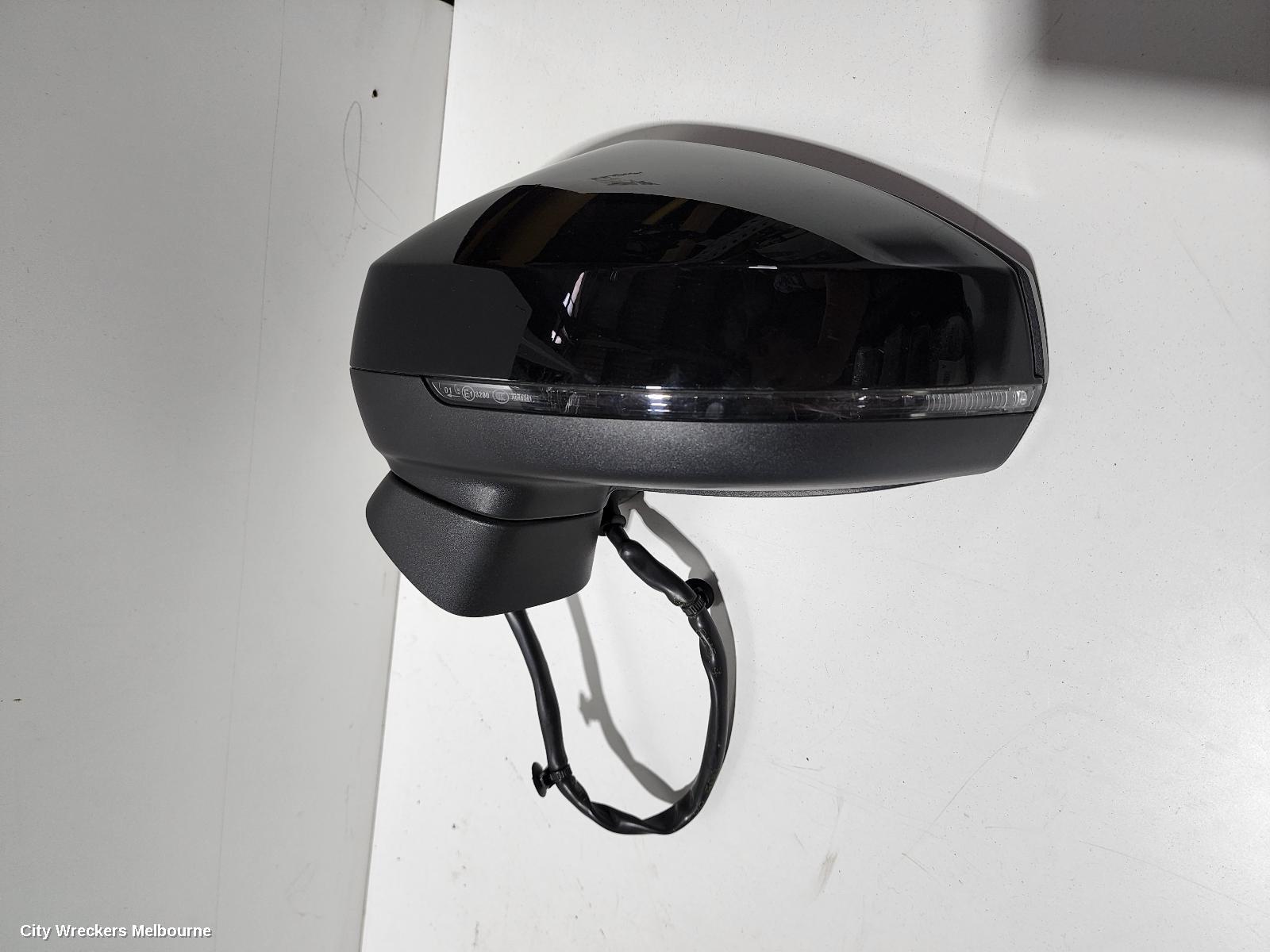 AUDI A3 LEFT DOOR MIRROR, 8V, A3, SEDAN, POWER FOLD, NON LANE CHANGE ASSIST TYPE (6XK/7Y0), 05/2016 - 10/2020 - Image 3